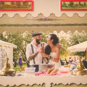 Nostalgisch Nostalgische ijskar