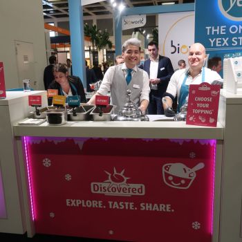 Gefrorener Joghurt Bar Gefrorener Joghurt Bar